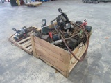 Crate of *Non-Working* Pneumatic Chain Hoists-