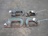(Qty - 2) Heavy Duty C-Clamps-