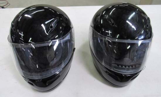 (Qty - 2) Shoel Microphone Helmets-