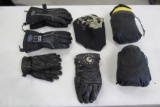 Gloves, Rain Suit and Face Mask-