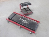 Ex-Cell Creeper and Rolling Stool-