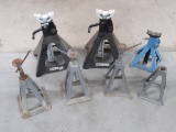 (Qty - 7) Jack Stands-
