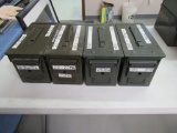 (Qty - 4) Ammo Boxes-