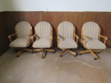 (Qty - 4) Rolling Chairs-