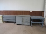(Qty - 3) Work Tables-