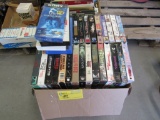 Box of VHS Tapes-