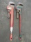 (Qty - 2) Pipe Wrenches-
