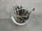 (Approx Qty - 10) Adjustable Wrenches-