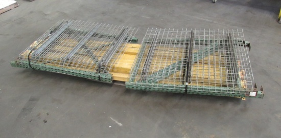 (Qty-2) Sections of Pallet Racking-