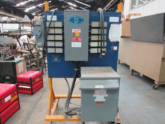 Portable Power Distribution Cart-