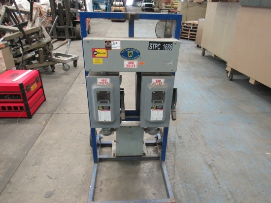 Portable Power Distribution Cart-