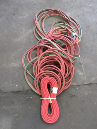(Qty - 5) Oxygen & Acetylene Hoses-
