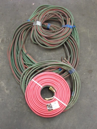 (Qty - 5) Oxygen & Acetylene Hoses-