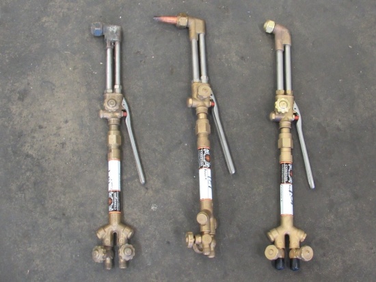 (Qty - 3) Oxygen & Acetylene Torches-