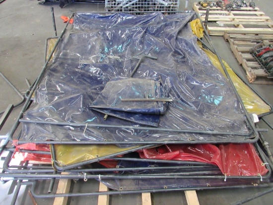 Broken Welding Screens and Parts-