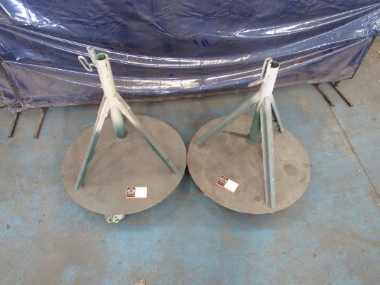 (Qty - 2) Rolling Pipe Stands-
