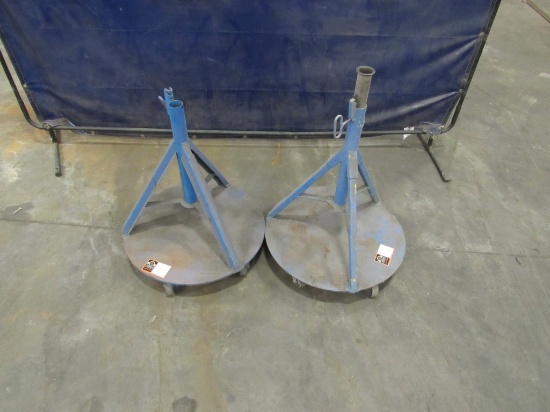 (Qty - 2) Rolling Pipe Stands-
