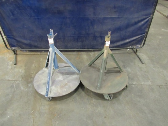 (Qty - 2) Rolling Pipe Stands-