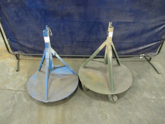 (Qty - 2) Rolling Pipe Stands-