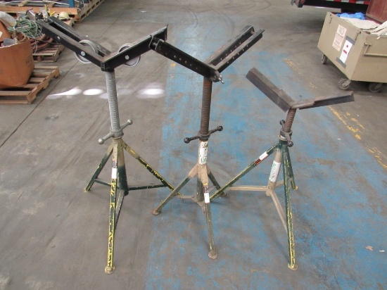 (Qty - 3) Pipe Stands-