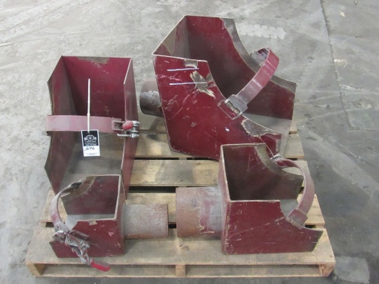 (Qty - 4) Pipe Fitting Saddles-