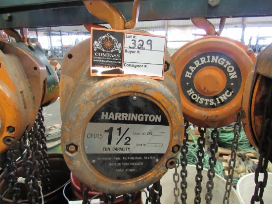 1-1/2 Ton Chain Hoist-
