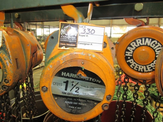 1-1/2 Ton Chain Hoist-