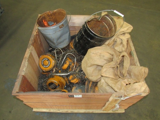 Crate of Chain Hoists-