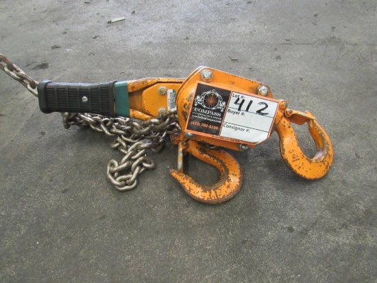 1-1/2 Ton Rachet Hoist-
