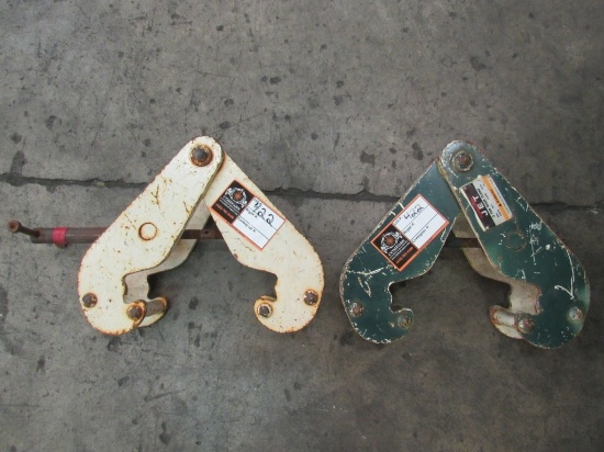 (Qty - 2) 3 Ton Beam Clamps-