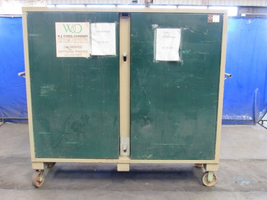 Rolling Jobsite Parts Cabinet-
