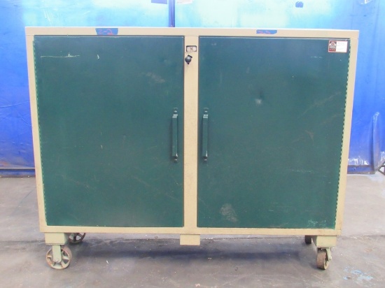 Rolling Jobsite Parts Cabinet-