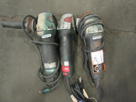 (Qty - 3) Angle Grinders-