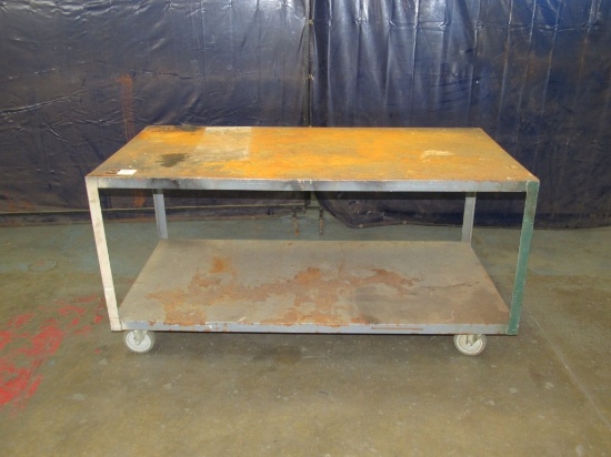 Rolling Steel Table-