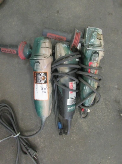 (Qty - 3) Angle Grinders-