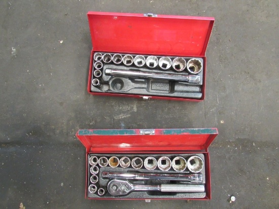 (Qty - 2) 1/2" Socket Set-