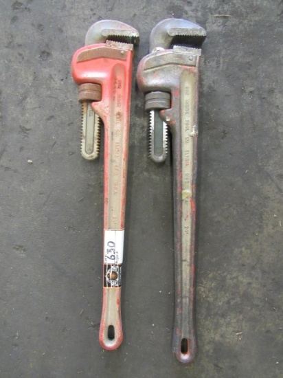 (Qty - 2) Pipe Wrenches-