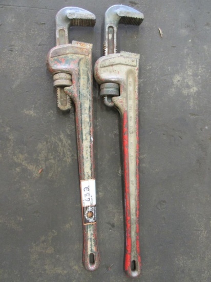 (Qty - 2) Pipe Wrenches-