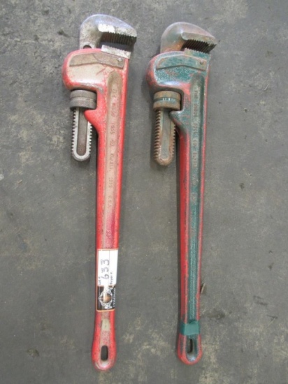(Qty - 2) Pipe Wrenches-