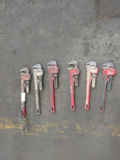 (Qty - 6) Pipe Wrenches-