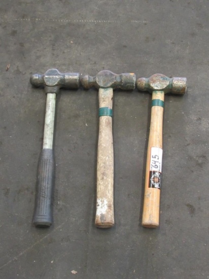(Qty - 3) Ball Pein Hammers-