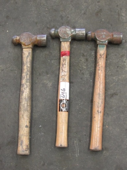 (Qty - 3) Ball Pein Hammers-