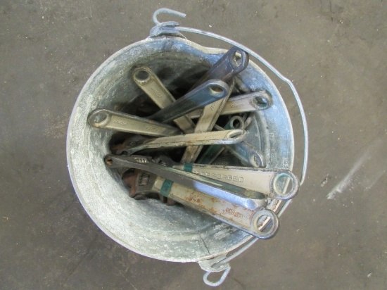(Approx Qty - 10) Adjustable Wrenches-