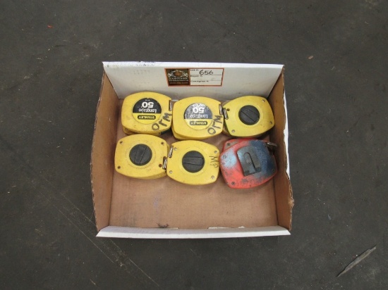 (Qty - 12) 50' Measuring Tapes-