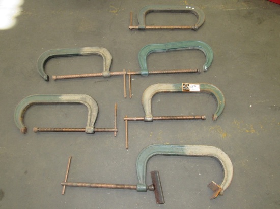 (Qty - 6) C-Clamps-