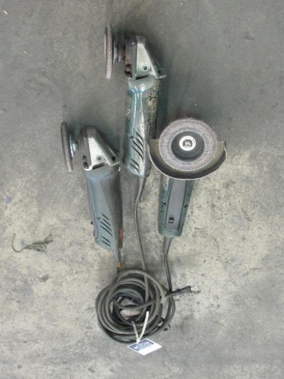 (Qty - 3) Angle Grinders-