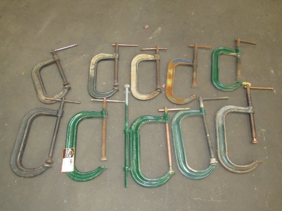(Qty - 10) C-Clamps-