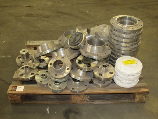 (Approx Qty - 35) Stainless Steel Flanges-