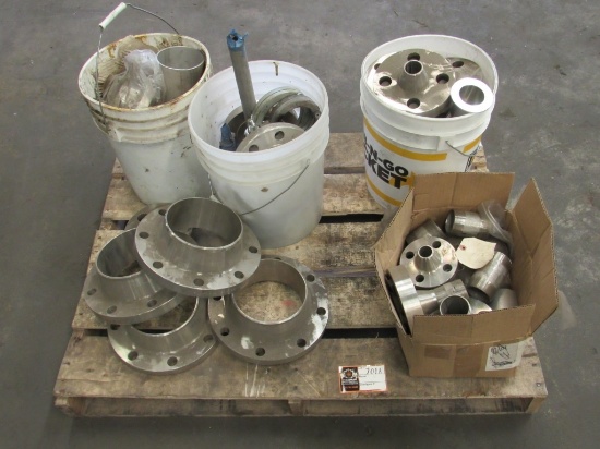 (Approx Qty - 25) Stainless Steel Flanges-