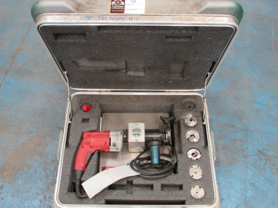 Tri-Tool Tube and Microfitting Squaring Machine-